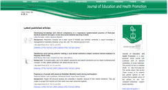 Desktop Screenshot of jehp.net